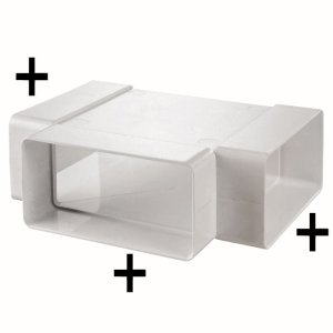 482 - trójnik do kanałów prostokątnych 120x60