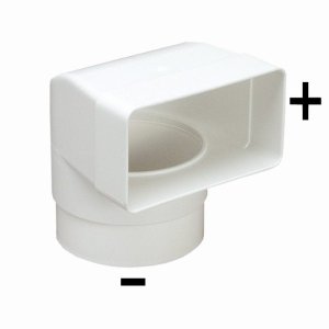 431 - kolano z przedłużką 120x60 mm