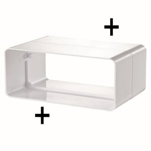 520 - łącznik kanałów płaskich 204x60