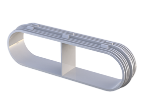 FLEXIVENT0605 - łącznik poziomy rozdzielaczy (bez uszczelki)