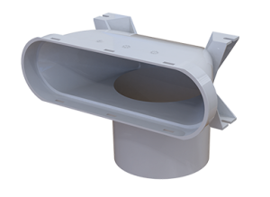 FLEXIVENT0814 - główny korpus skrzynki rozprężnej (bez uszczelki)