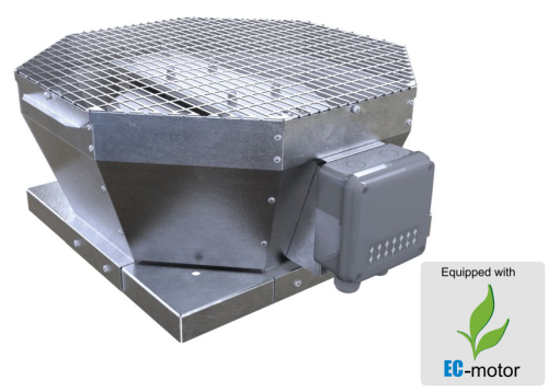 wentylator dachowy VKVZ400EC z silnikiem EC 5380 m3/h 230V