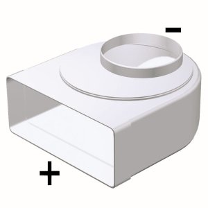 961 - kolano mimośrodowe 220x90 fi 150 mm