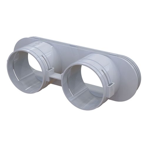 FLEXIVENT0601/75X2 - moduł z króćcami 2x75 mm