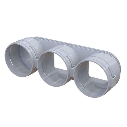 FLEXIVENT0601/75X3 - moduł z króćcami 3x75 mm