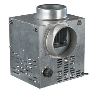 Wentylator kominkowy KAM 160 EKO do mechanicznego rozprowadzania ciepła z kominka